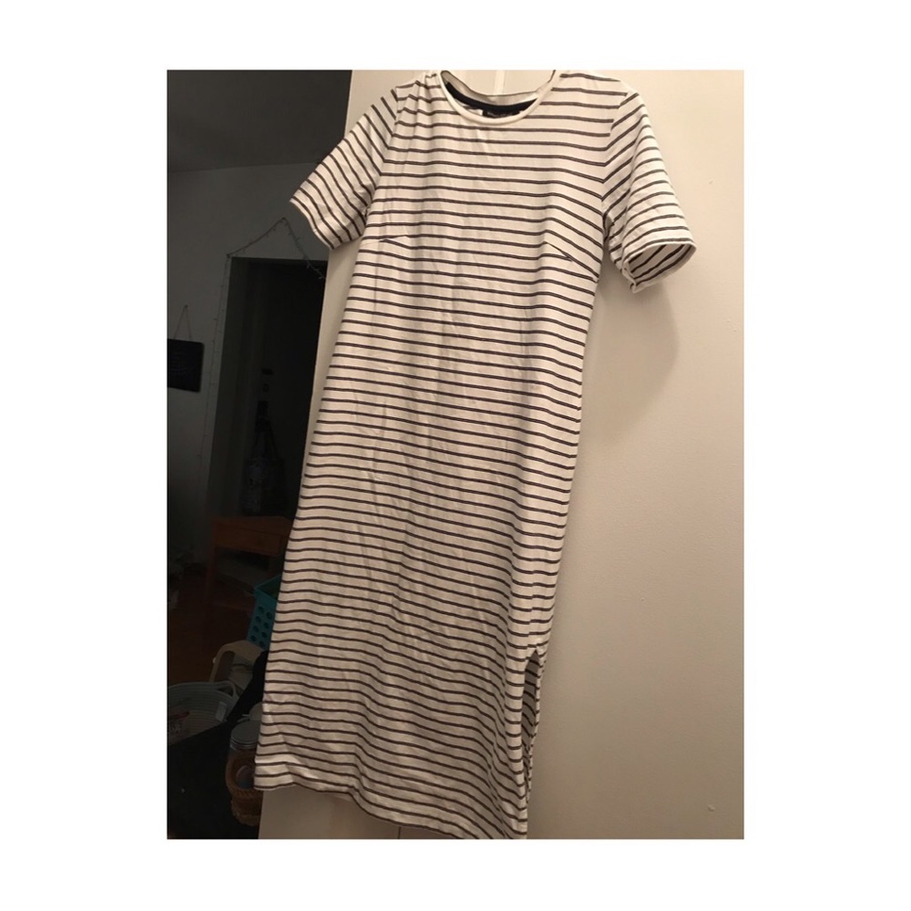 Banana Republic Striped Midi Dress
